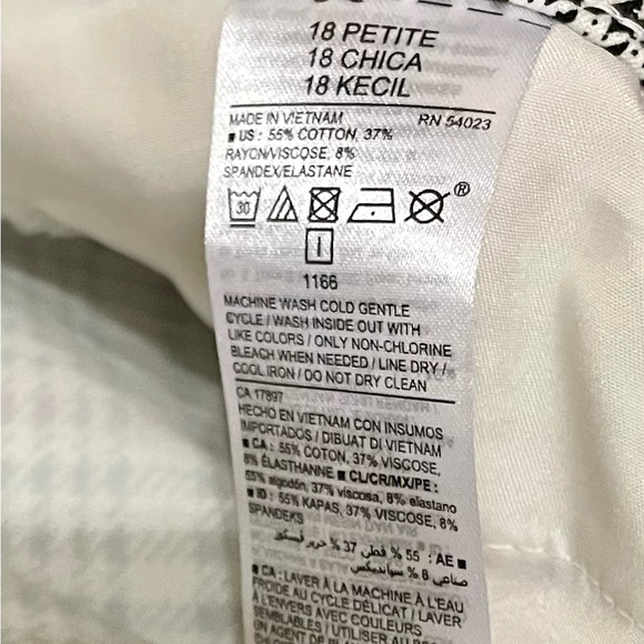 EXPRESS Plaid Pants 18P - Picture 4 of 6